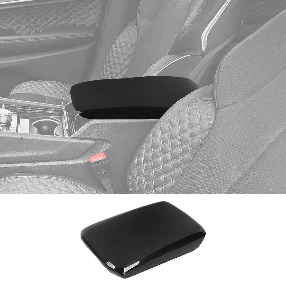 For 2022+ Jeep Grand Cherokee L Center Consol Armrest Box Pad Cover Trim - Image 12