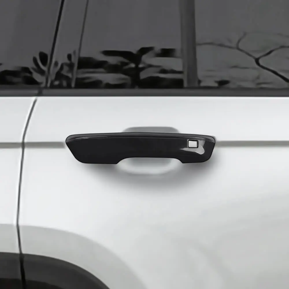 For 2022+ Jeep Grand Cherokee L Rearview Side Mirror Cover & Door Handles Trim - Image 18