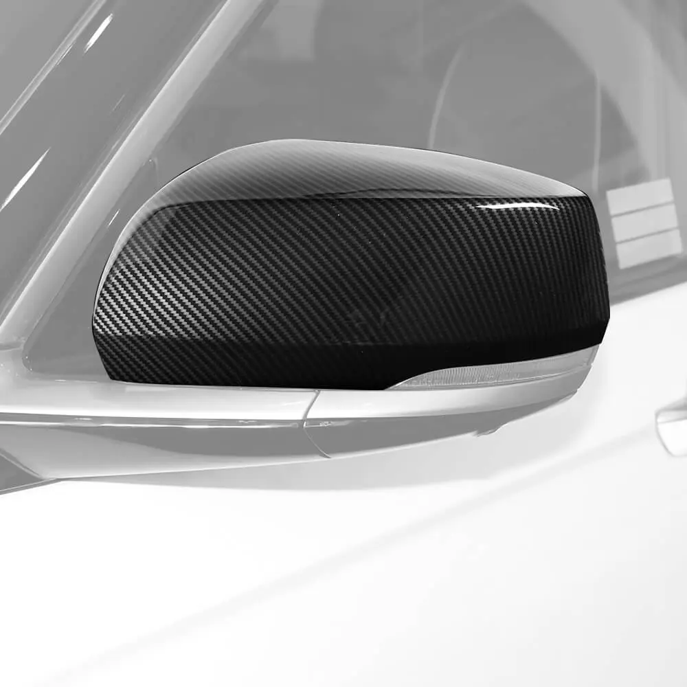 For 2022+ Jeep Grand Cherokee L Rearview Side Mirror Cover & Door Handles Trim - Image 3