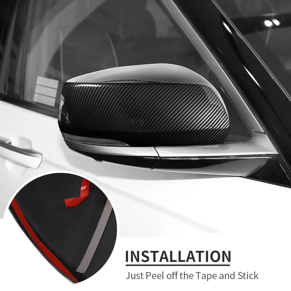 For 2022+ Jeep Grand Cherokee L Rearview Side Mirror Cover & Door Handles Trim - Image 7
