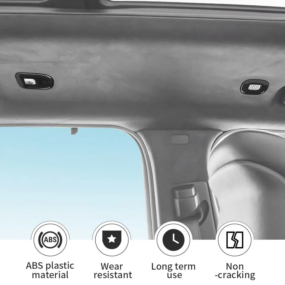 For 2022+ Jeep Grand Cherokee L Roof Speaker&Reading Light Decor Trim - Image 6