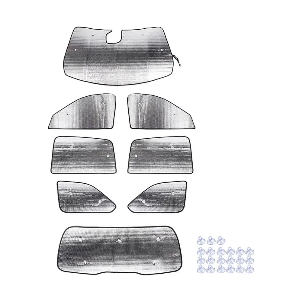 For 2022+ Jeep Grand Cherokee L Windshield Full Window Glass Sun Visor Full Sunshade - Image 11