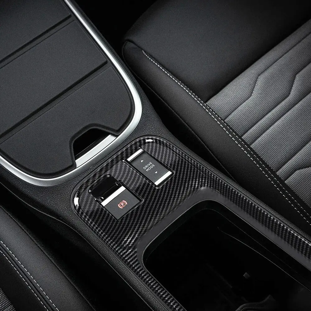 For 2023+ Jeep Avenger Central Cup Holder Control panel Frame Trim - Image 3