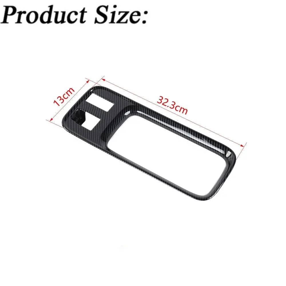 For 2023+ Jeep Avenger Central Cup Holder Control panel Frame Trim - Image 9