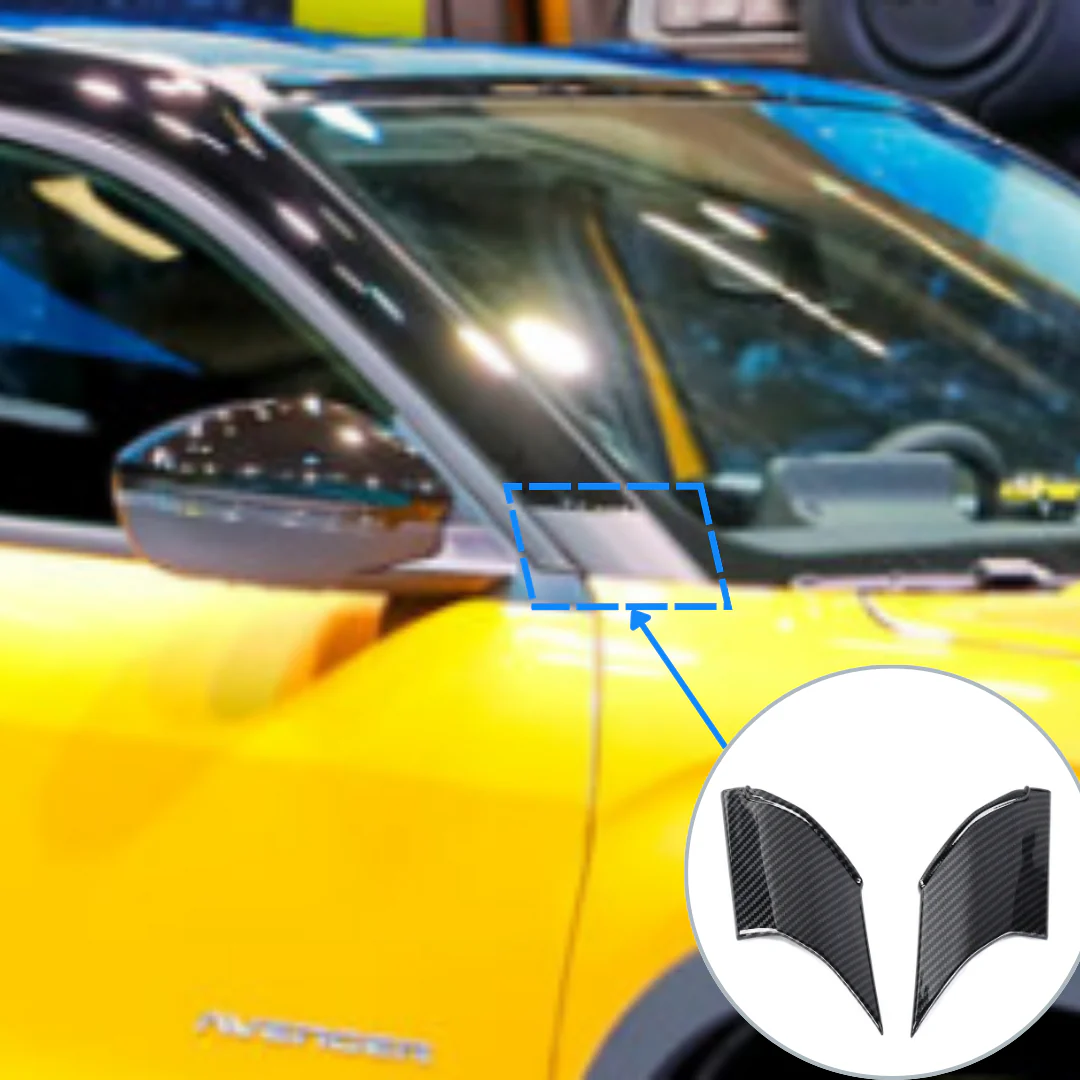 For 2023+ Jeep Avenger Exterior Front A-pillar Panel Frame Trim Cover - Image 3