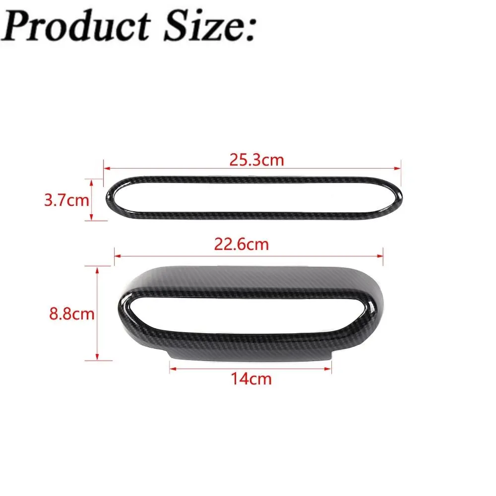 For 2023+ Jeep Avenger Front Central Control Switch Panel Trim Cover - Image 4