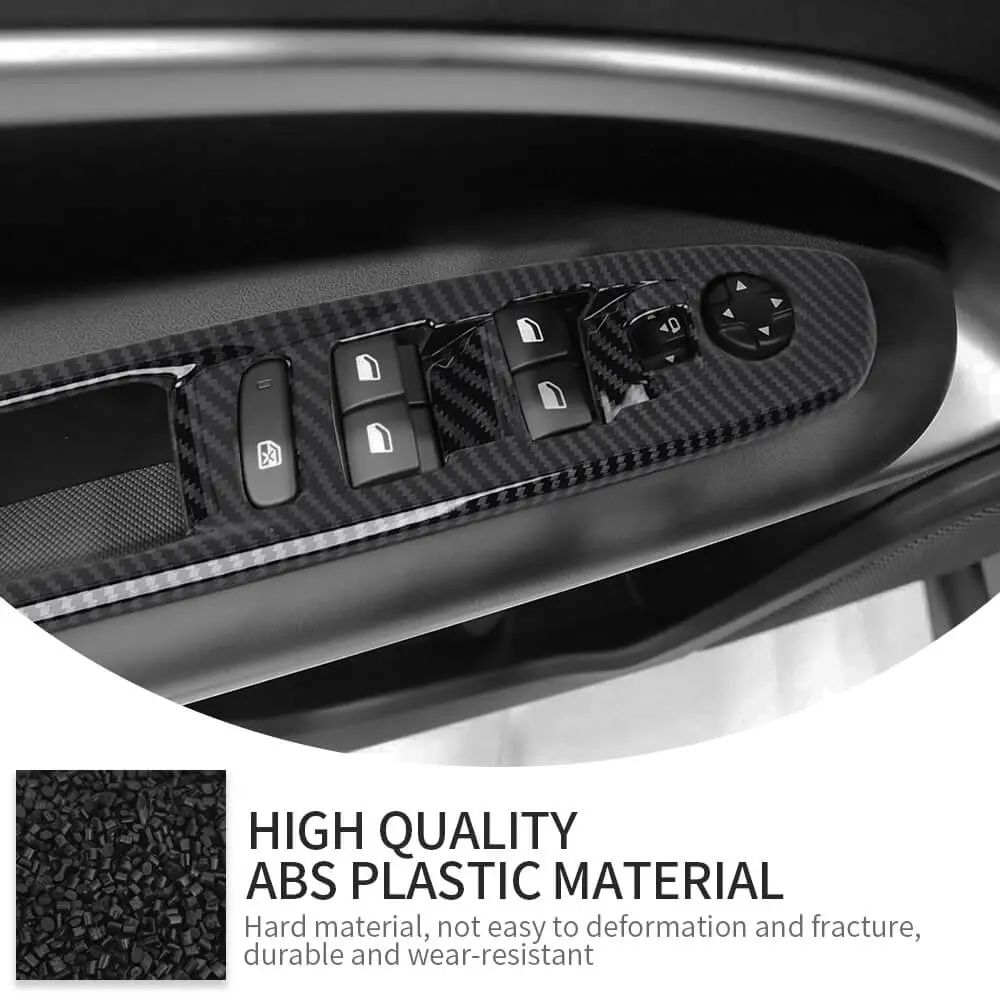 For 2023+ Jeep Avenger Window Switch Lift Frame Button Cover Decor Trim - Image 8