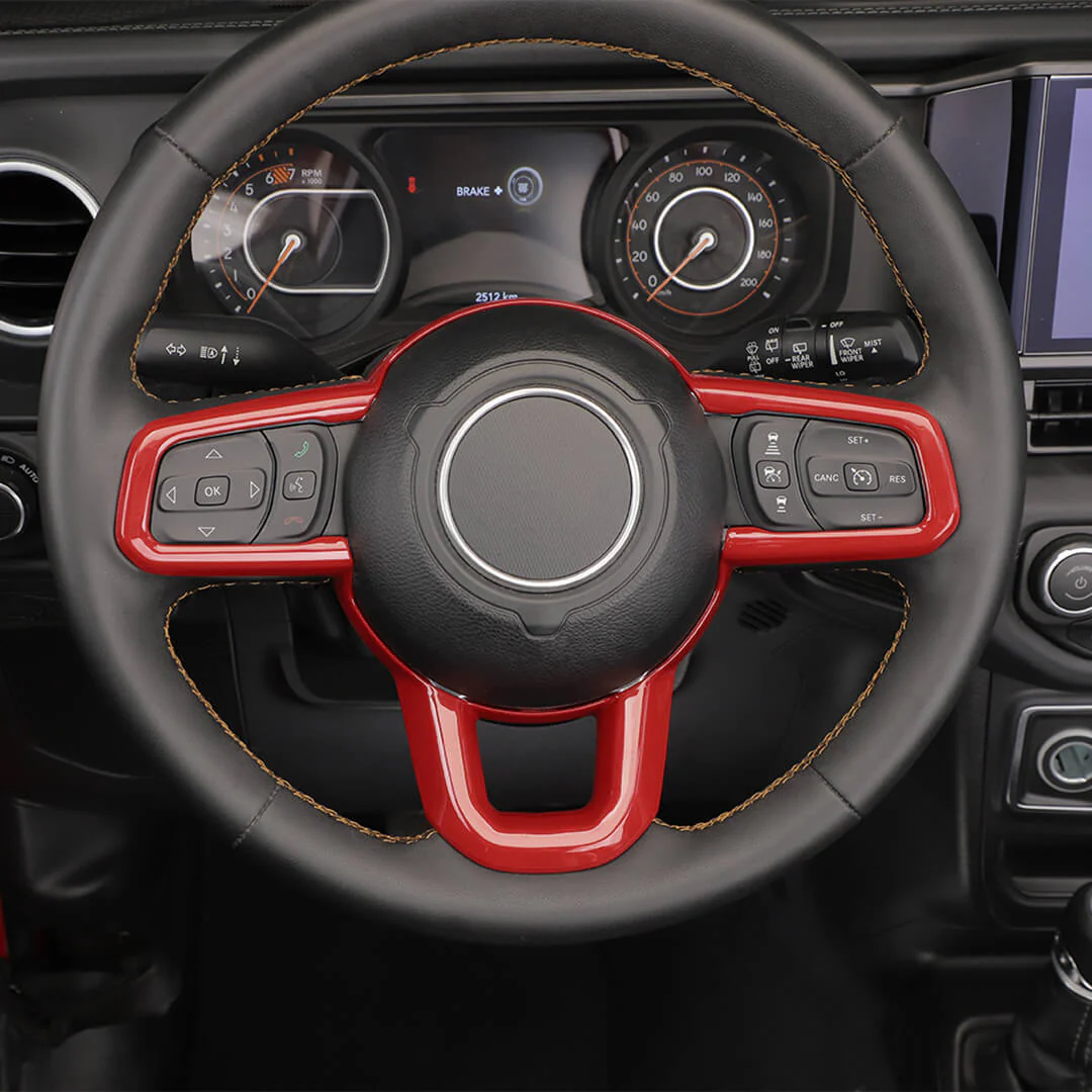 For 2024+ Jeep Wrangler JL & Gladiator JT 4-Door Version Interior Center Console Gear Shift Trim Cover Kit (14 pcs) - Image 12