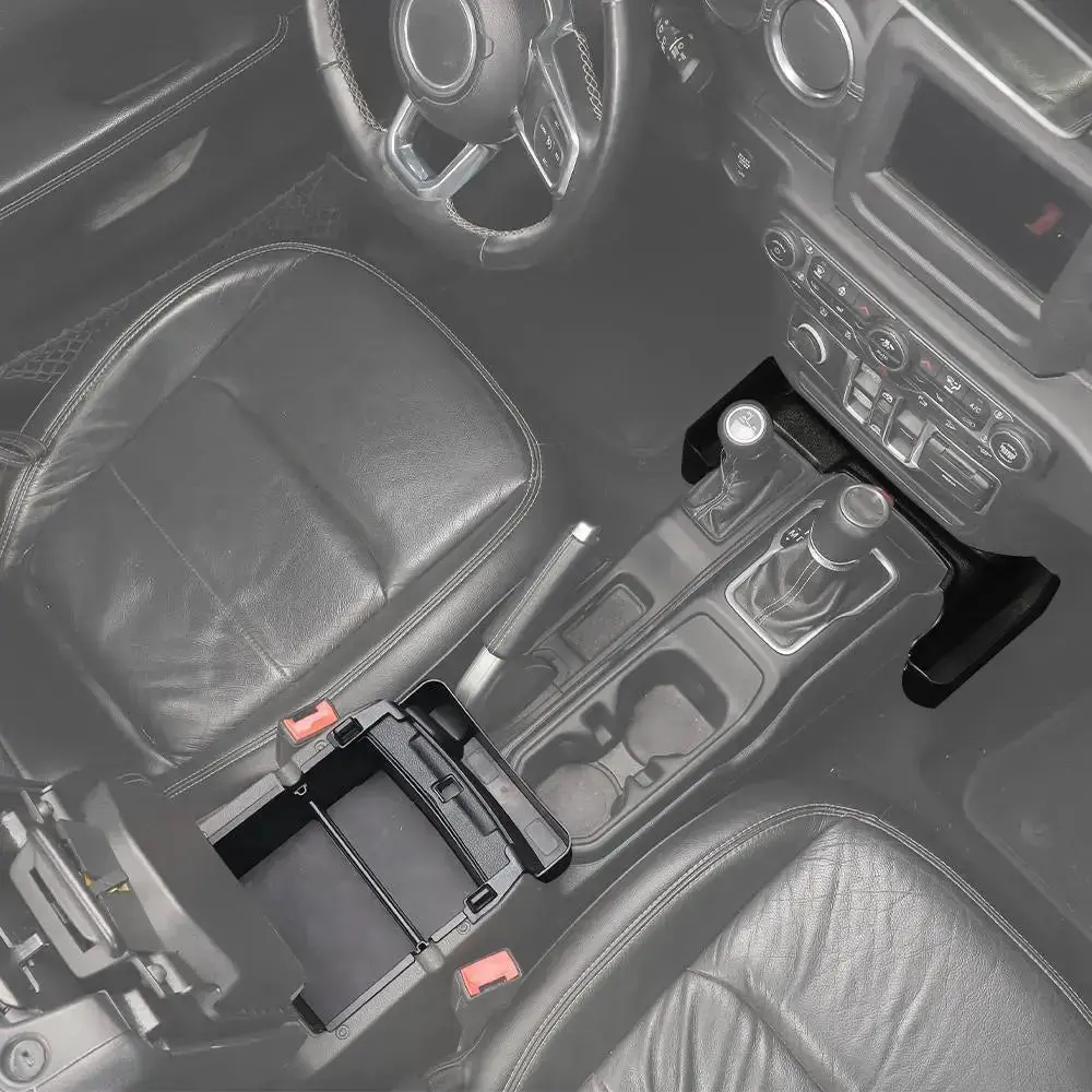 For 2018-2023 Jeep Wrangler JL & Gladiator JT Dash Console Door & Trunk Organizer Storage Box - Image 5
