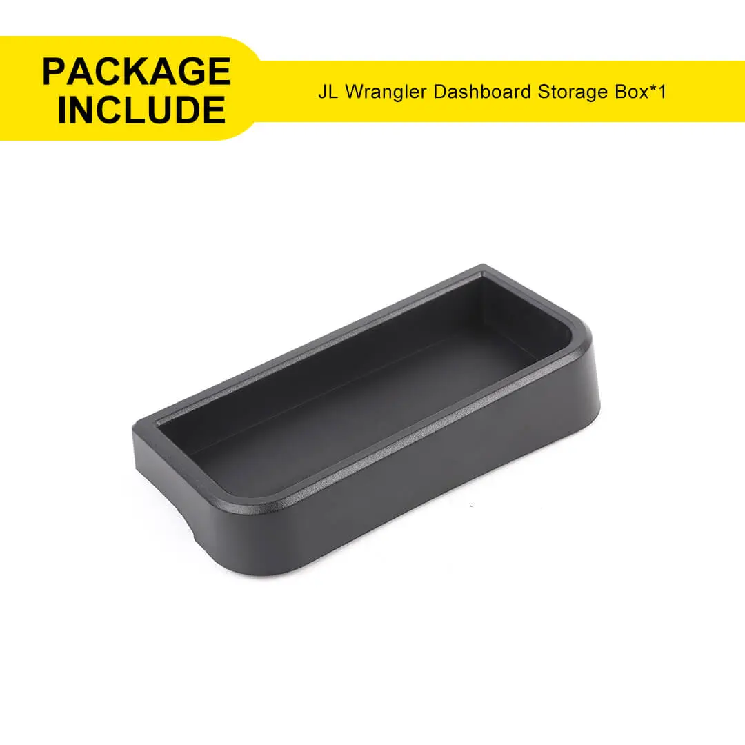 For 2024+ Jeep Wrangler JL & Gladiator JT Interior Center Console Dashboard Storage Box Tray - Image 11