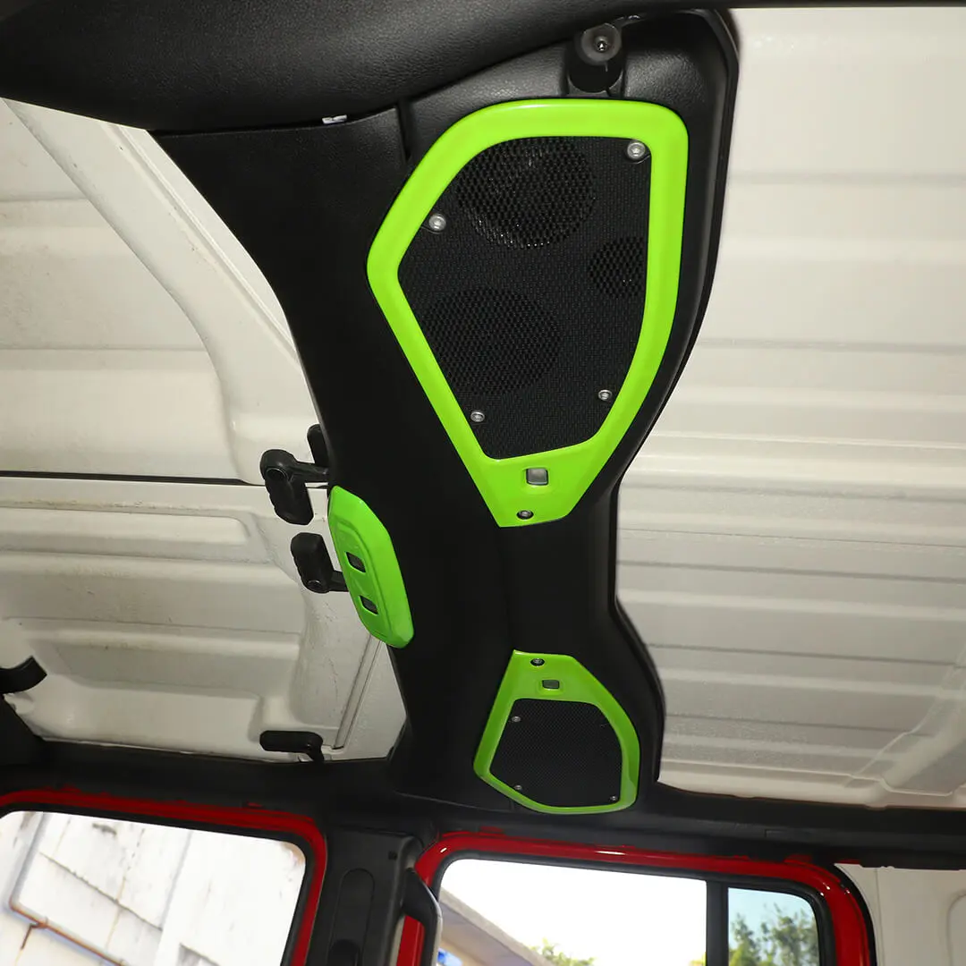For 2024+ Jeep Wrangler JL & Gladiator JT Interior Center Console Full Set Trim Cover Kit (18 pcs) - Image 6