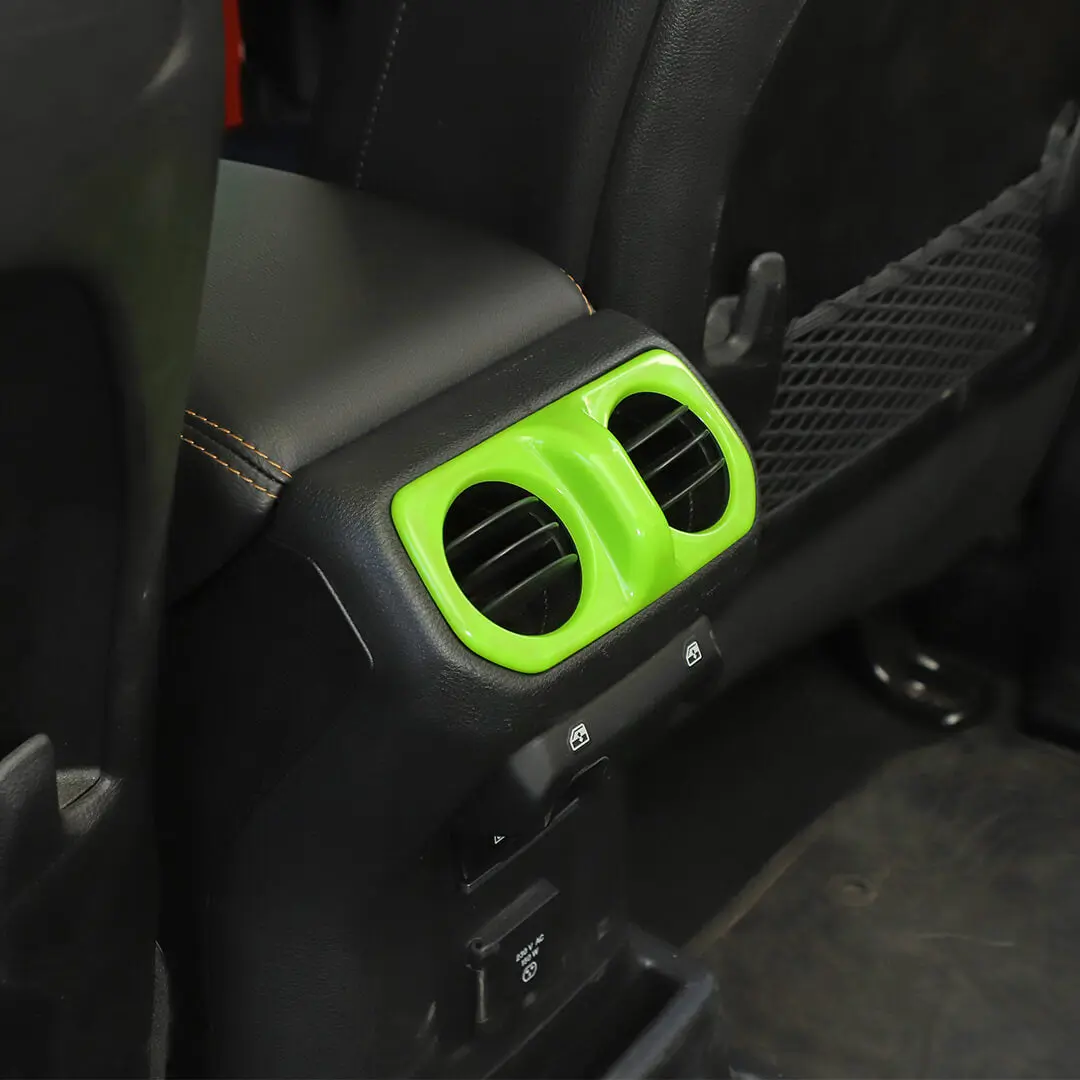 For 2024+ Jeep Wrangler JL & Gladiator JT Interior Center Console Full Set Trim Cover Kit (18 pcs) - Image 7