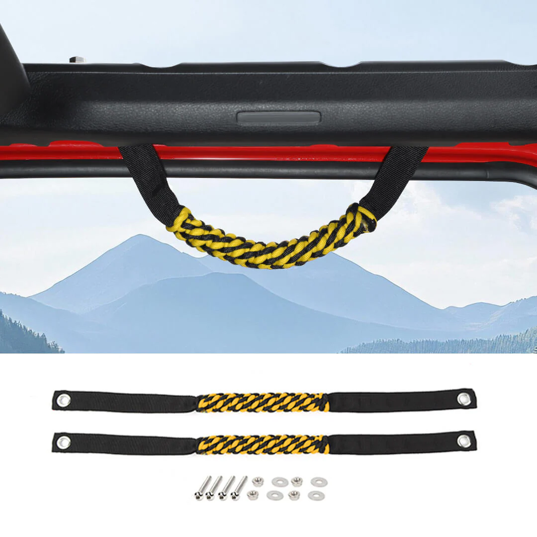 For 2024+ Jeep Wrangler JL/Gladiator JT Roll Bar Grab Handles Grip Handle Accessories (2 pcs) - Image 11
