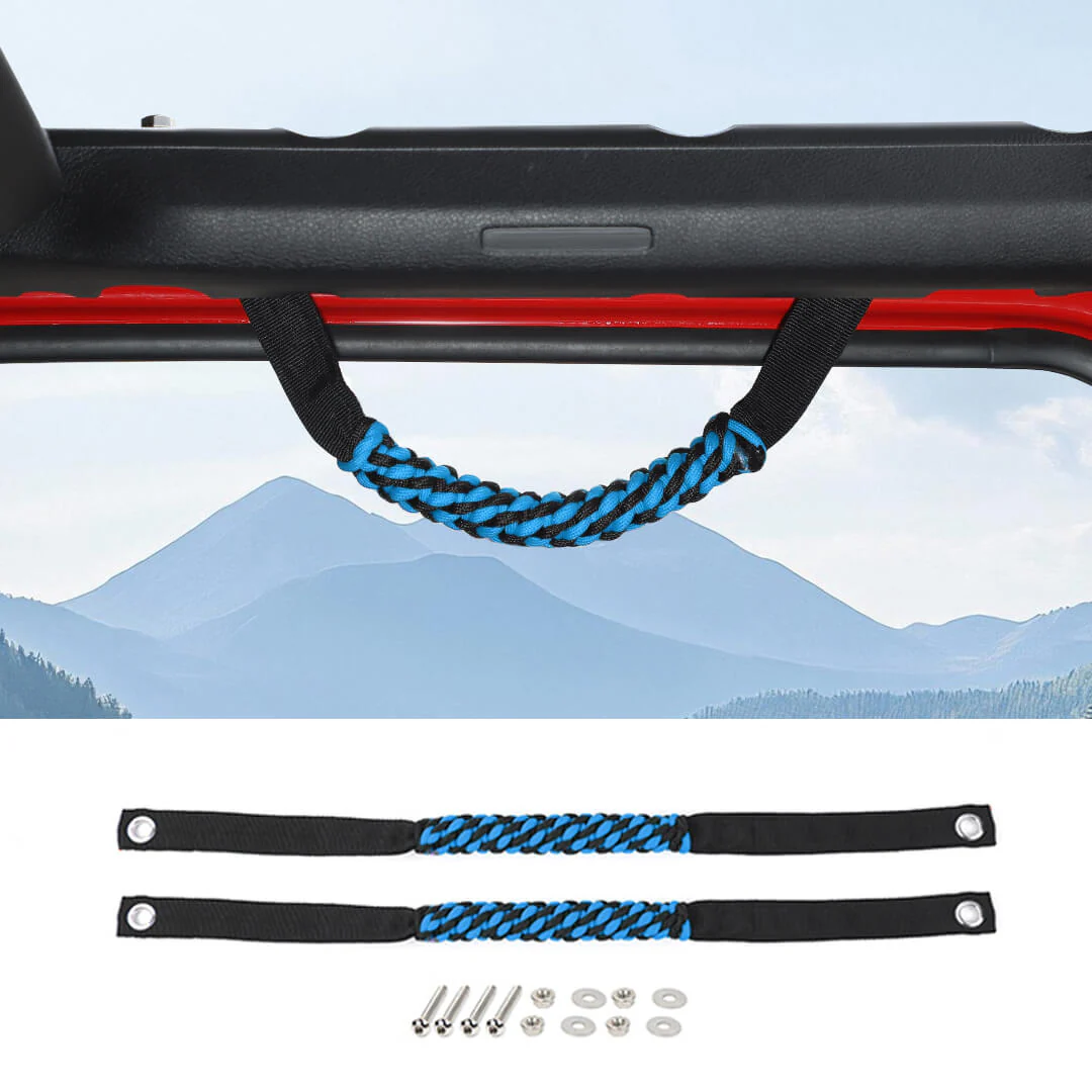 For 2024+ Jeep Wrangler JL/Gladiator JT Roll Bar Grab Handles Grip Handle Accessories (2 pcs) - Image 13