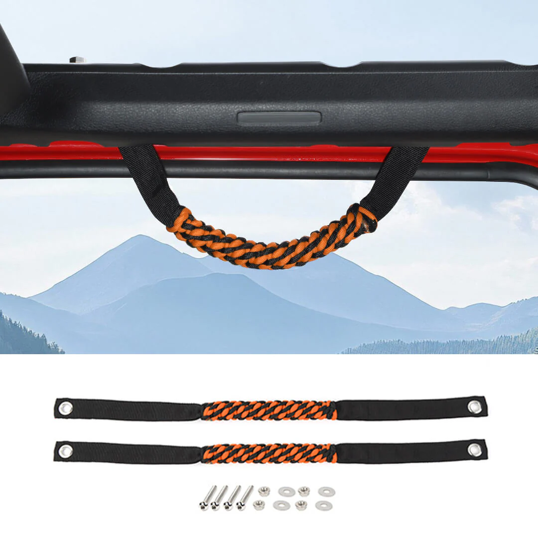For 2024+ Jeep Wrangler JL/Gladiator JT Roll Bar Grab Handles Grip Handle Accessories (2 pcs) - Image 14