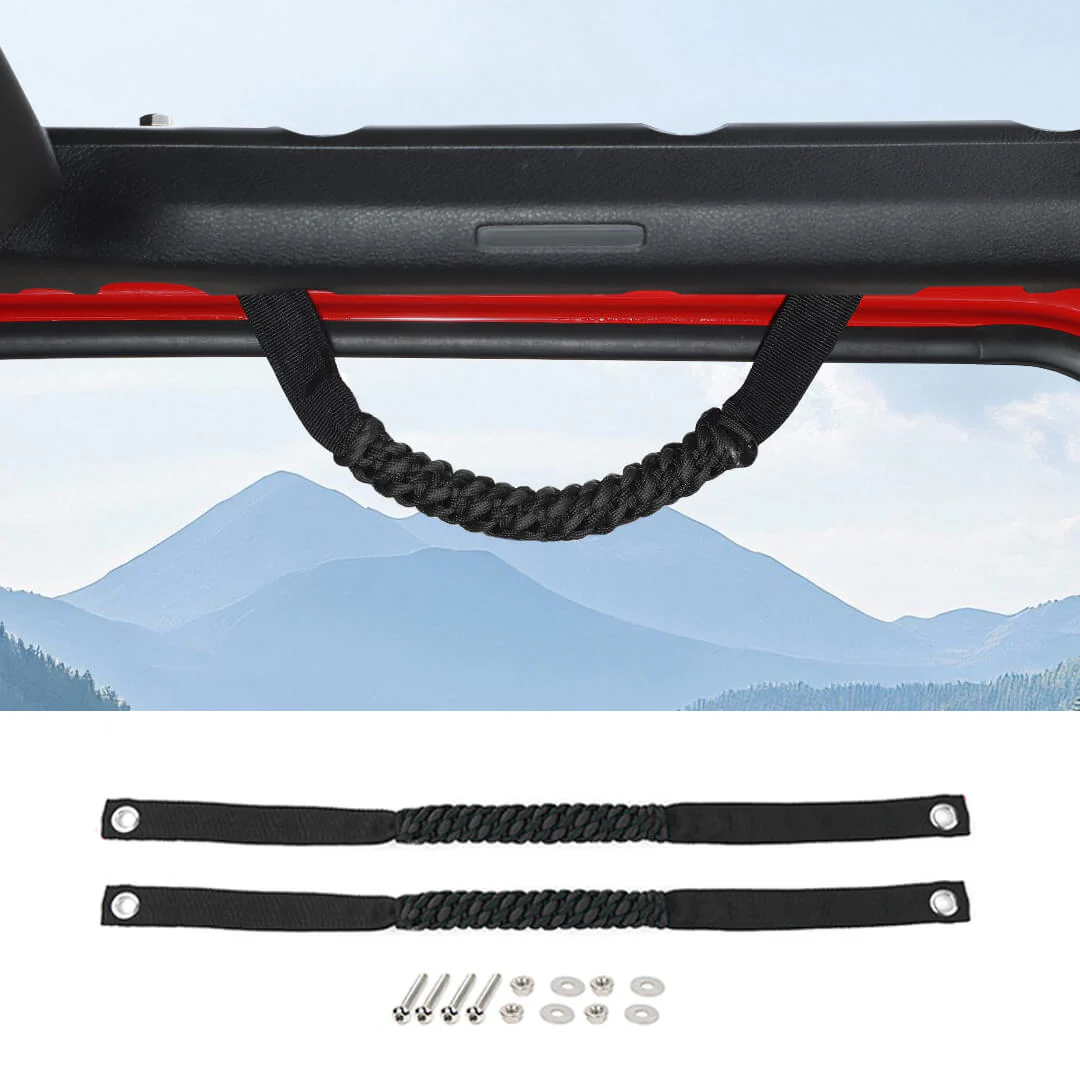 For 2024+ Jeep Wrangler JL/Gladiator JT Roll Bar Grab Handles Grip Handle Accessories (2 pcs) - Image 15