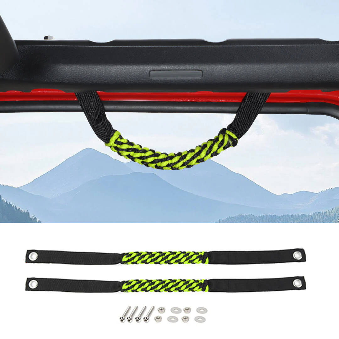 For 2024+ Jeep Wrangler JL/Gladiator JT Roll Bar Grab Handles Grip Handle Accessories (2 pcs) - Image 16