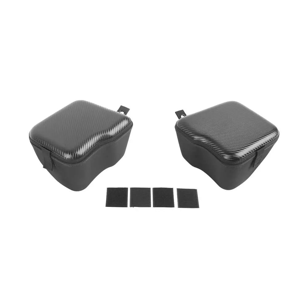 For 2024+ Jeep Wrangler JLU 4 Door Rear Trunk Side Storage Bag Pockets Box (2 pcs) - Image 12