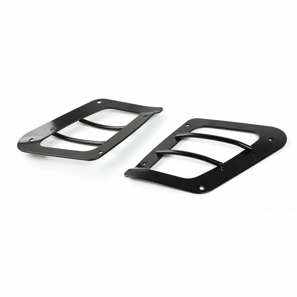 For 1997+ Jeep Wrangler TJ Side Wheel Eyebrow Lamp Light Guards Trim - Image 4