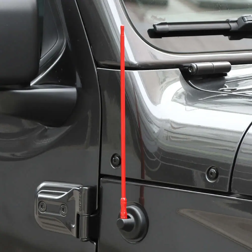 For 2007–2023 Jeep Wrangler JL JK & Gladiator JT – 13-Inch Reflex Antenna Replacement Optimized for FM/AM - Image 7