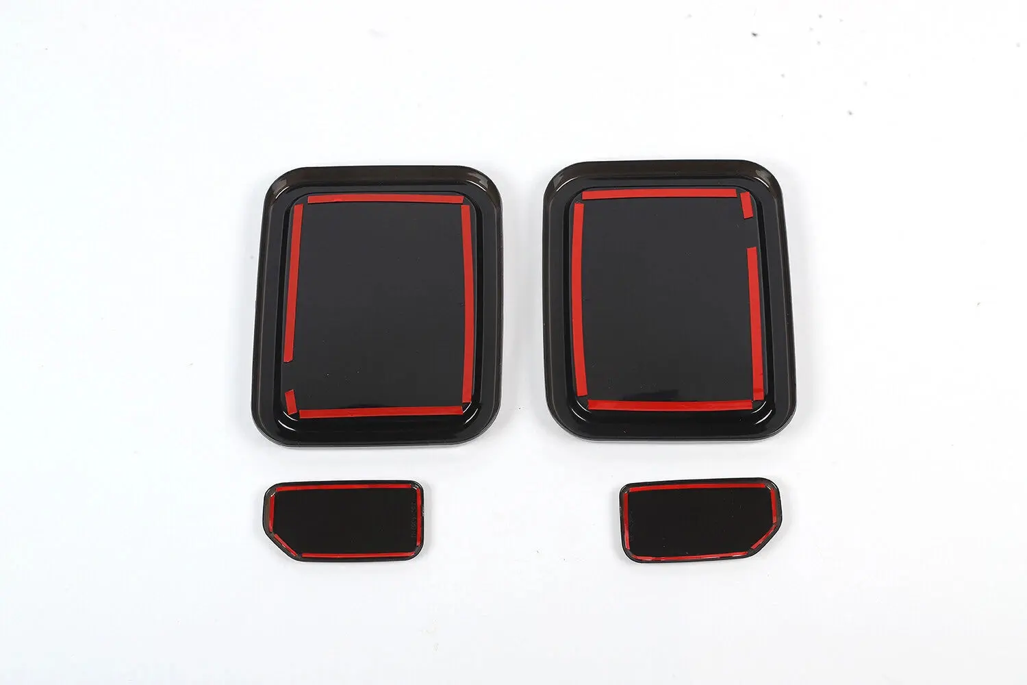 For 2019+ Jeep Gladiator JT Exterior Rear Taillight Halogen Lamp Guard Trim Cover (4 pcs) - Image 8