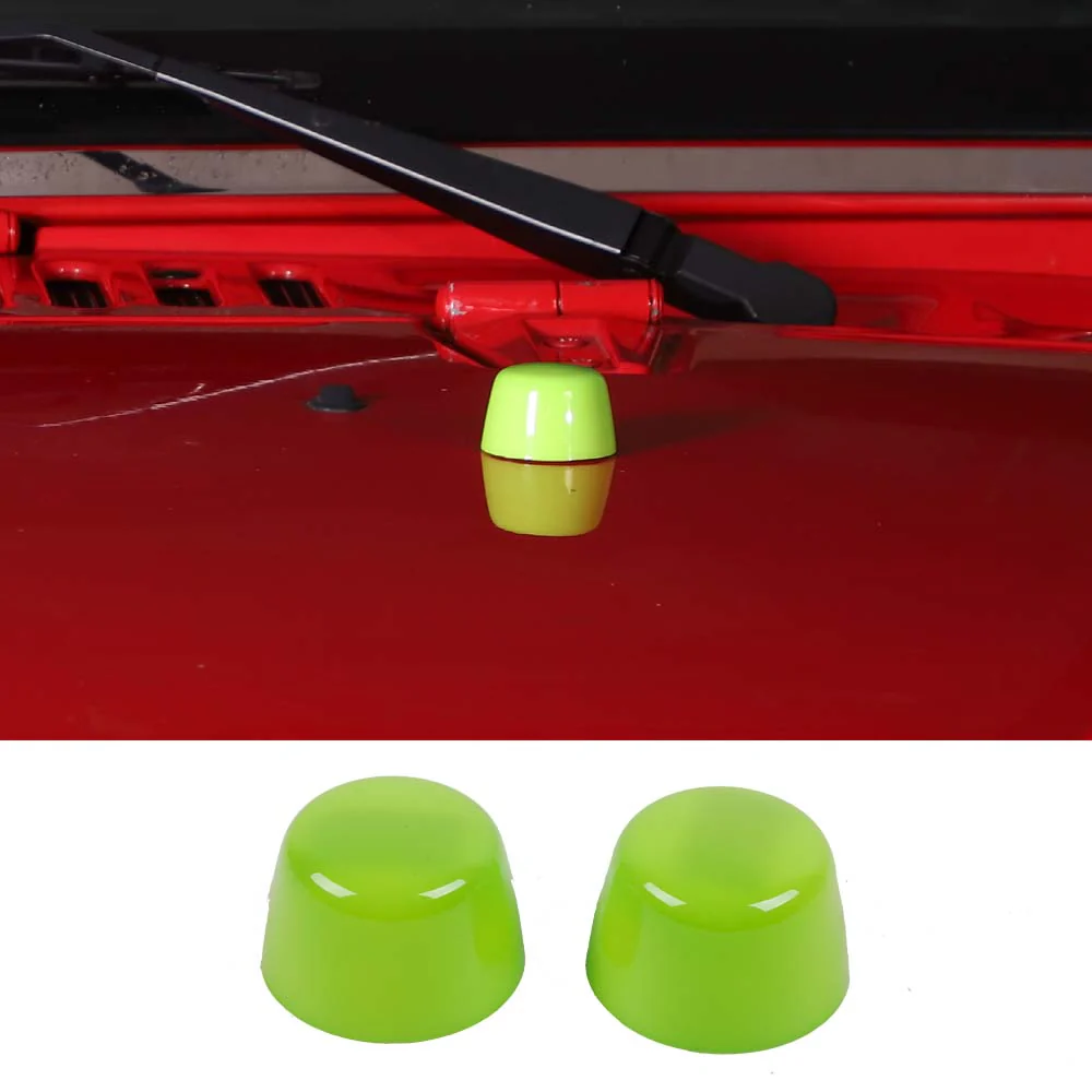 For 2007-2018 Jeep Wrangler JK Hood Bumper Stop Rubber Cushion Plug Cover Trim - Image 15