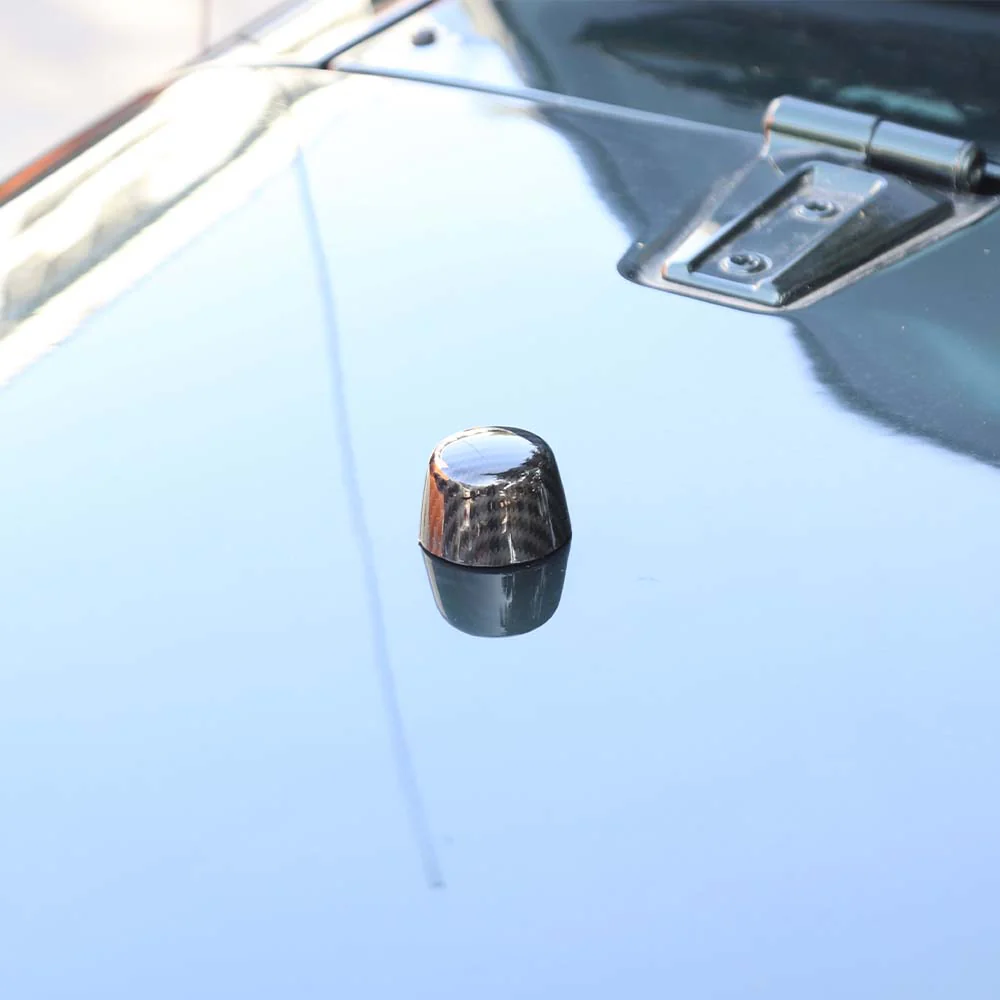 For 2007-2018 Jeep Wrangler JK Hood Bumper Stop Rubber Cushion Plug Cover Trim - Image 6