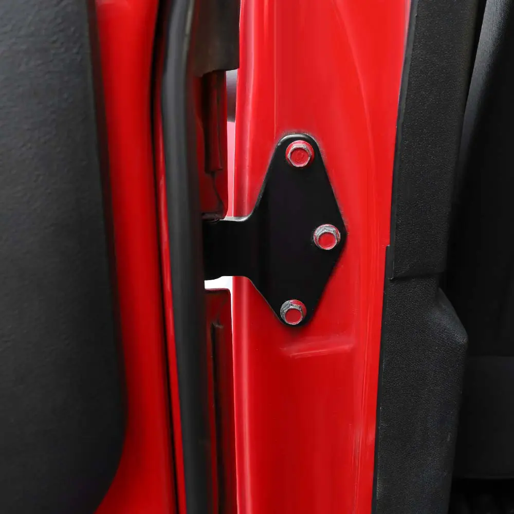 For Jeep Wrangler JK 2007-2018 US Flag Inner &Outler Car Door Hinge Trim Original Accessories 2/4-Door - Image 4