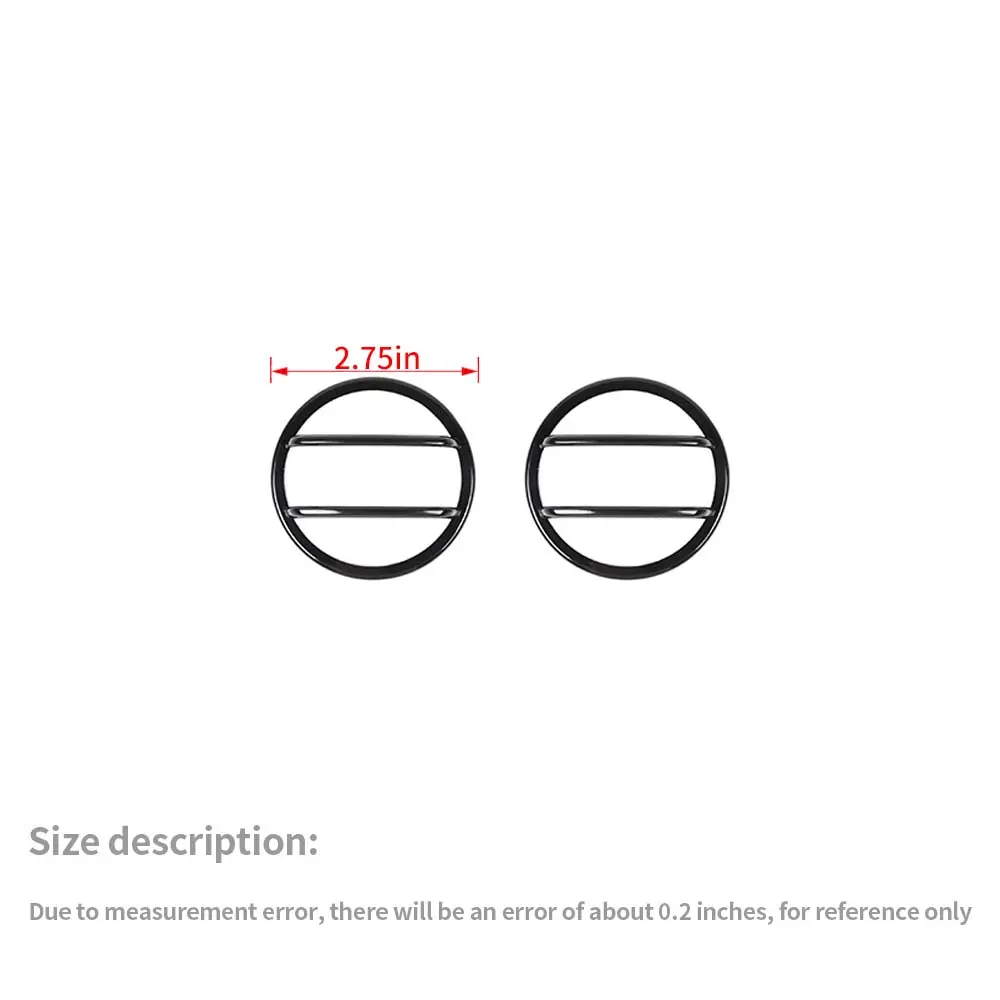 For Jeep Wrangler JK 2007-2018 Wheel Eyebrow Light Lamp Trim Guards - Image 8