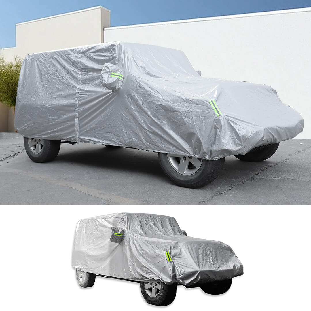 For Jeep Wrangler JK JL Exterior Car Full Dust UV Rain Protection Cover