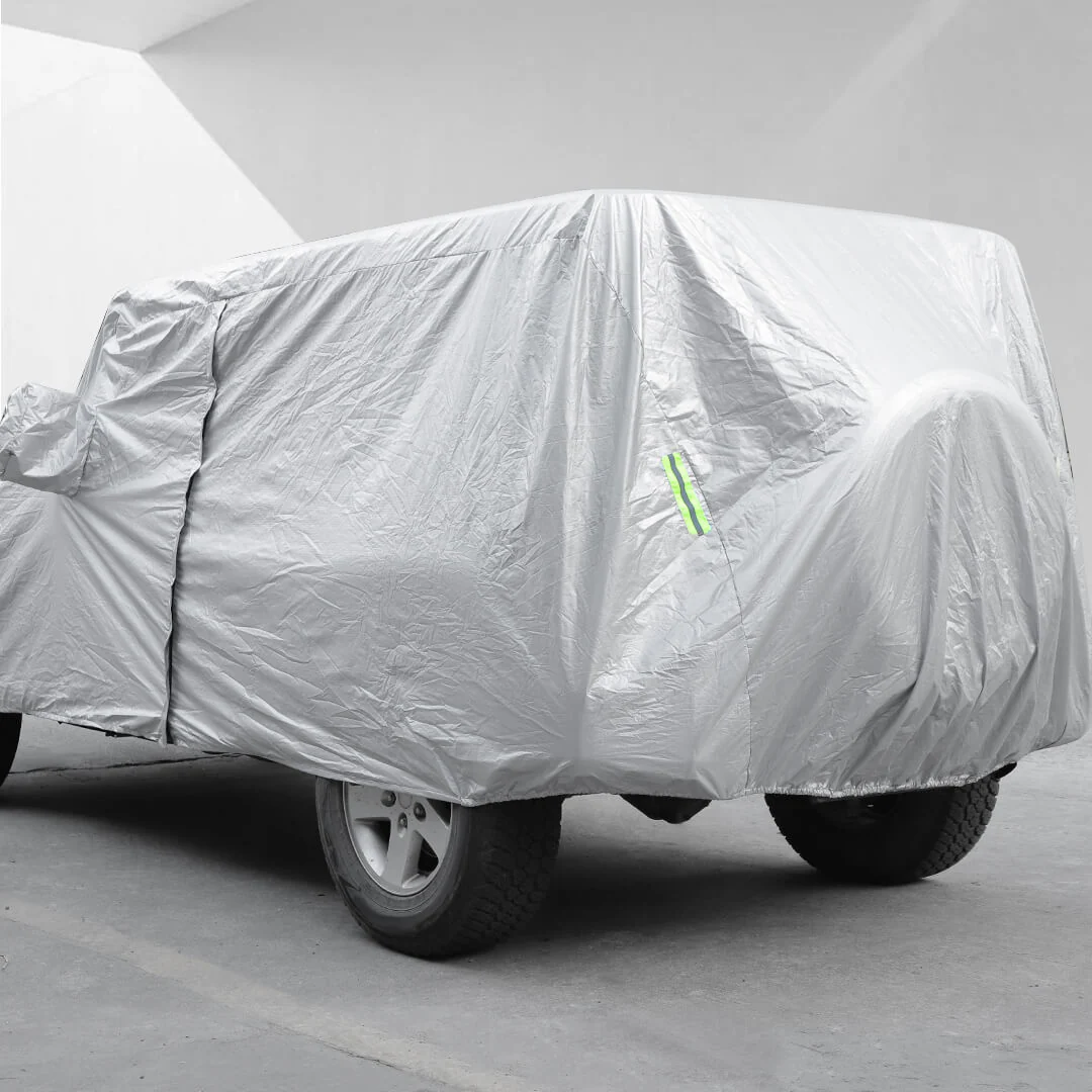 For Jeep Wrangler JK JL Exterior Car Full Dust UV Rain Protection Cover - Image 4