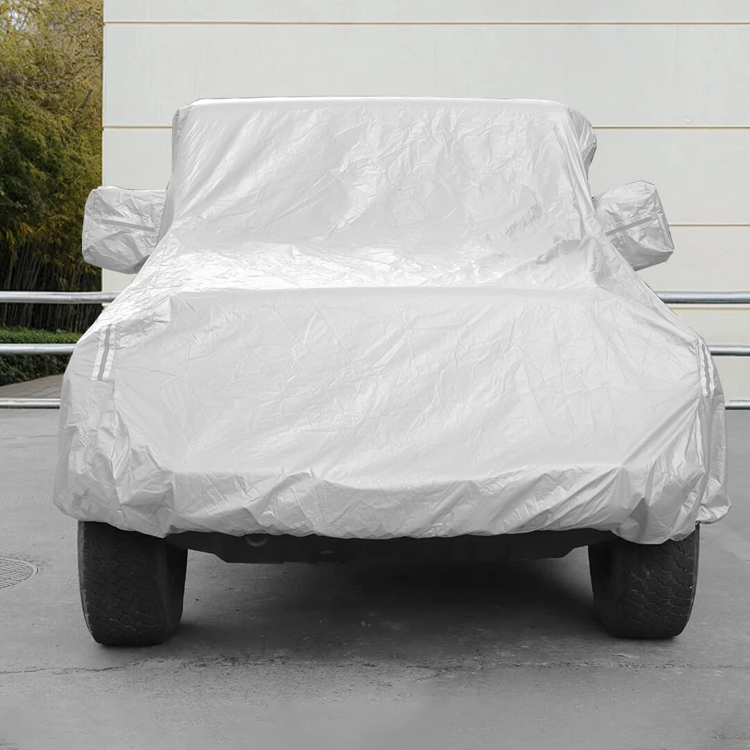For Jeep Wrangler JK JL Exterior Car Full Dust UV Rain Protection Cover - Image 6
