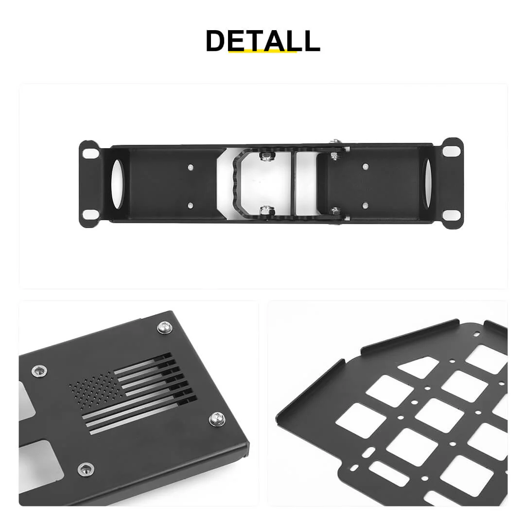 For Jeep Wrangler JK JL Exterior Front Door Exterior Molle Panel Storage Rack System Accessories (4 pcs) - Image 12