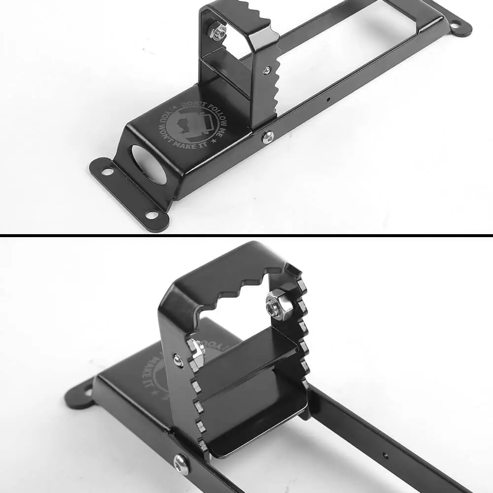For Jeep Wrangler JK JL JT Door Hinge Step Foot Peg Metal Foldable Foot Pedal - Image 7