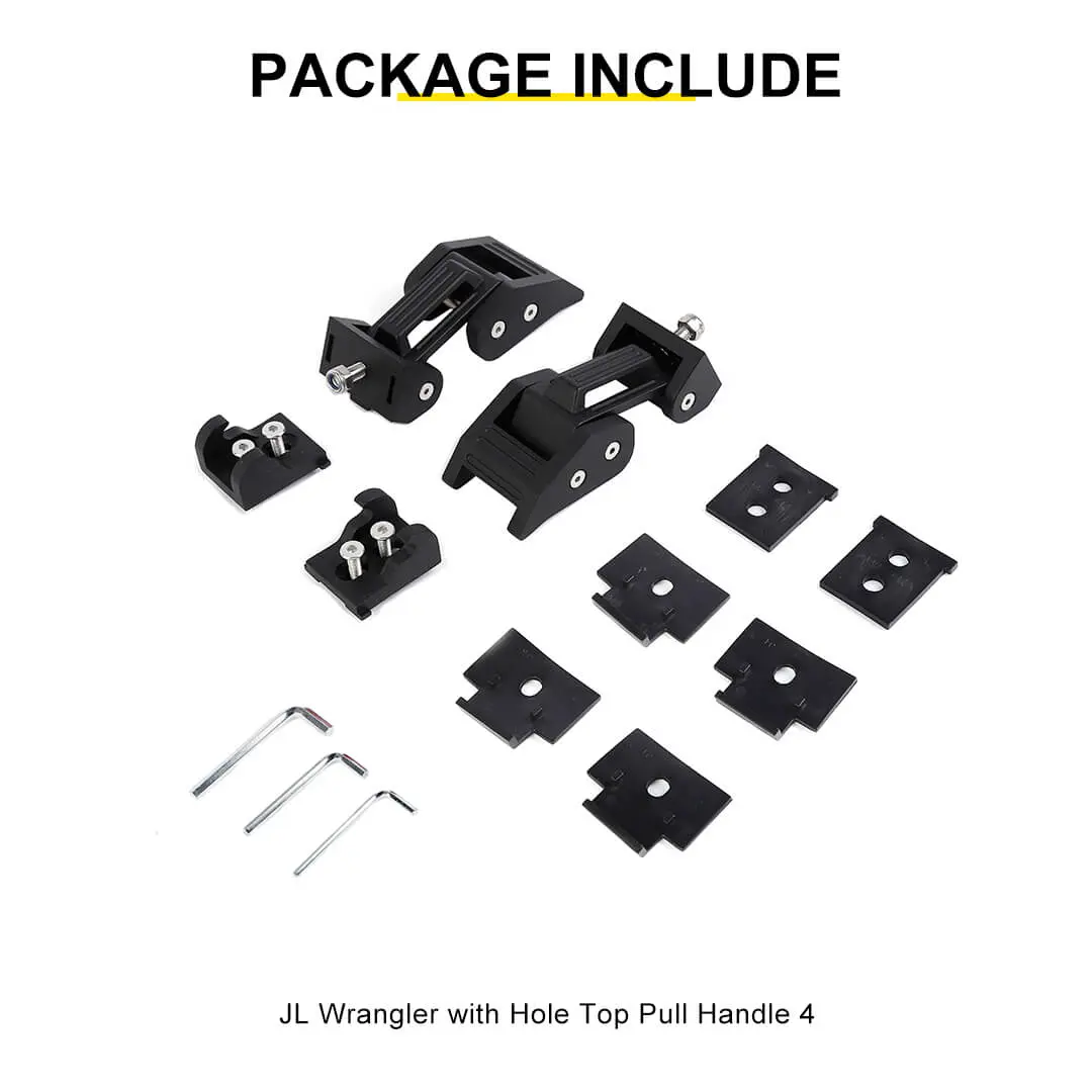 For Jeep Wrangler JK JL JT Exterior Engine Hood Latch Catch Buckle Lock (2 pcs) - Image 12