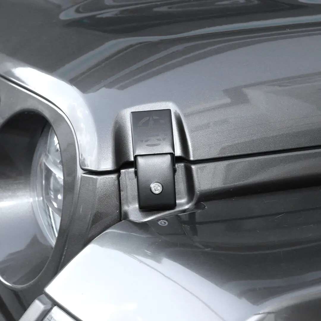 For Jeep Wrangler JK/JL/JT Lockable Hood Latches Buckle Catch Fixed (2 pcs) - Image 5