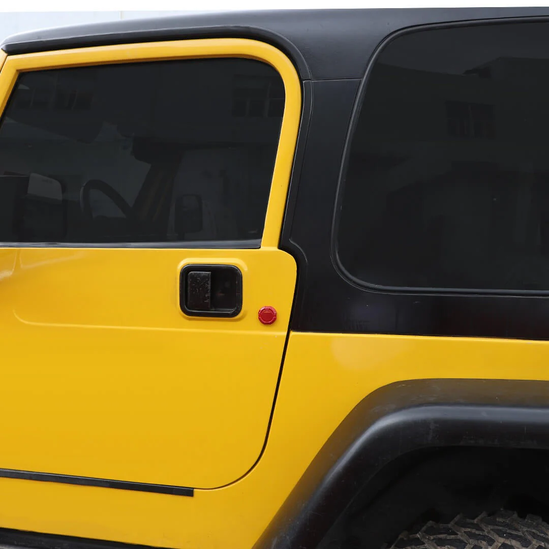 For Jeep Wrangler JK JL JT TJ Exterior Car Door Key Jack Socket Trim Cover (3 pcs) - Image 3