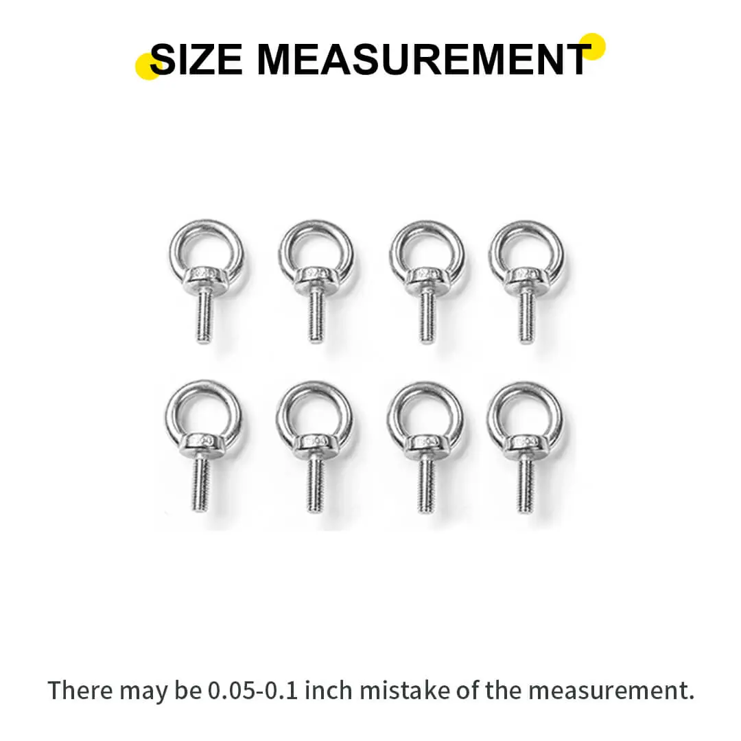 For Jeep Wrangler JK/JL/TJ Car Door Roof Screws Round Hole Head Accessories (6 pcs) - Image 10