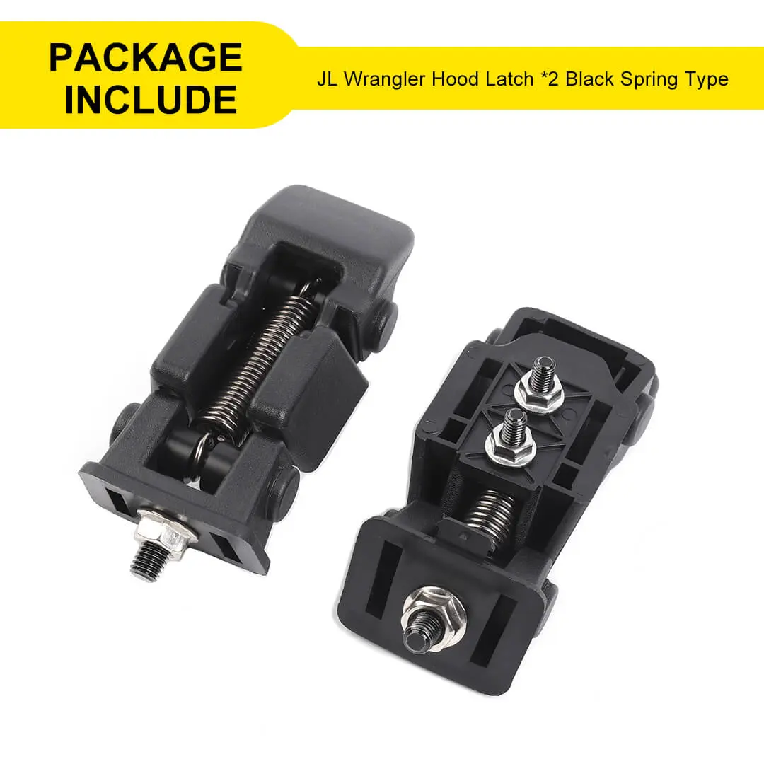For Jeep Wrangler JL & Gladiator JT Front Engine Hood Latches Catch Locking Buckle (2 pcs) - Image 13