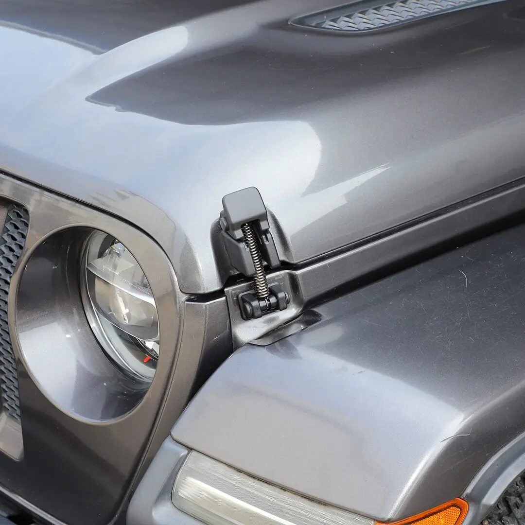 For Jeep Wrangler JL & Gladiator JT Front Engine Hood Latches Catch Locking Buckle (2 pcs) - Image 5