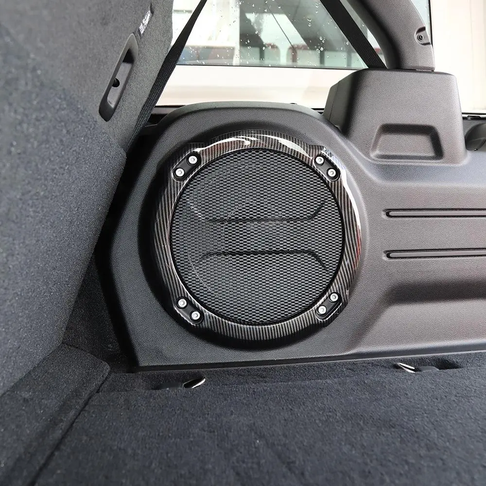 For 2018-2023 Jeep Wrangler JL Rubicon A-pillar &Roof &Trunk Speaker Cover Trim - Image 3