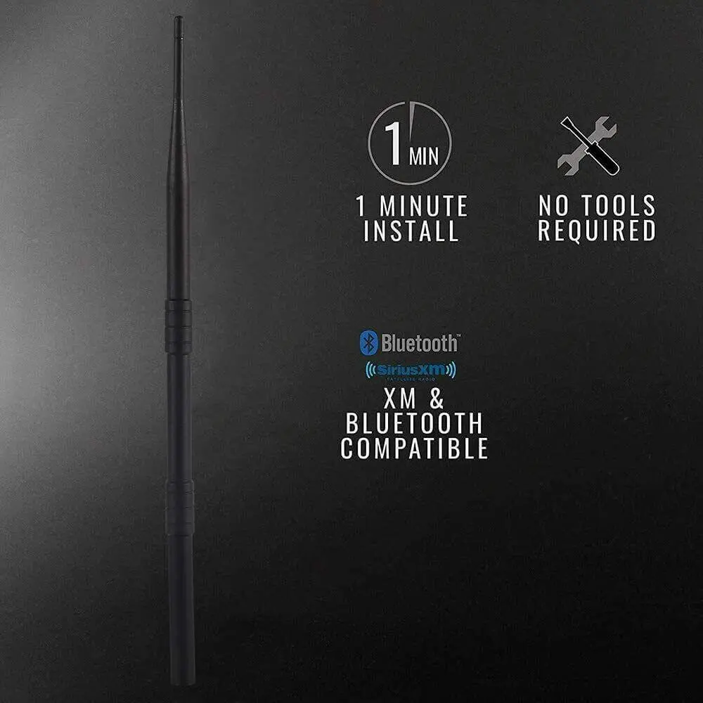 For 1997-2023 Jeep Wrangler TJ JK JL JT 13 Inch Flexible Antenna - Image 5
