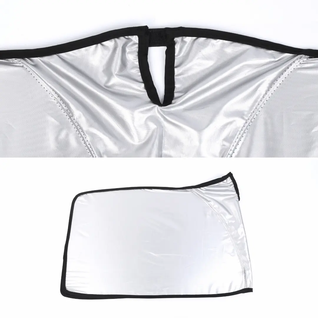 For Jeep Wrangler TJ JK JL JT Front Windshield Sunshade – UV Protection Heat Shield Visor for Car Interior - Image 5