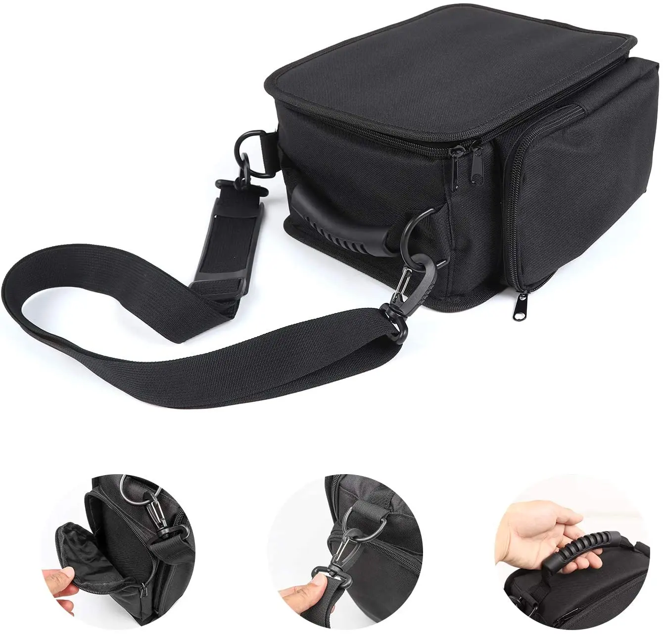 For 2007+ Jeep Wrangler JK JKU JL JLU Seat Storage Pouch Bag Backseat Organizer Bag - Image 2