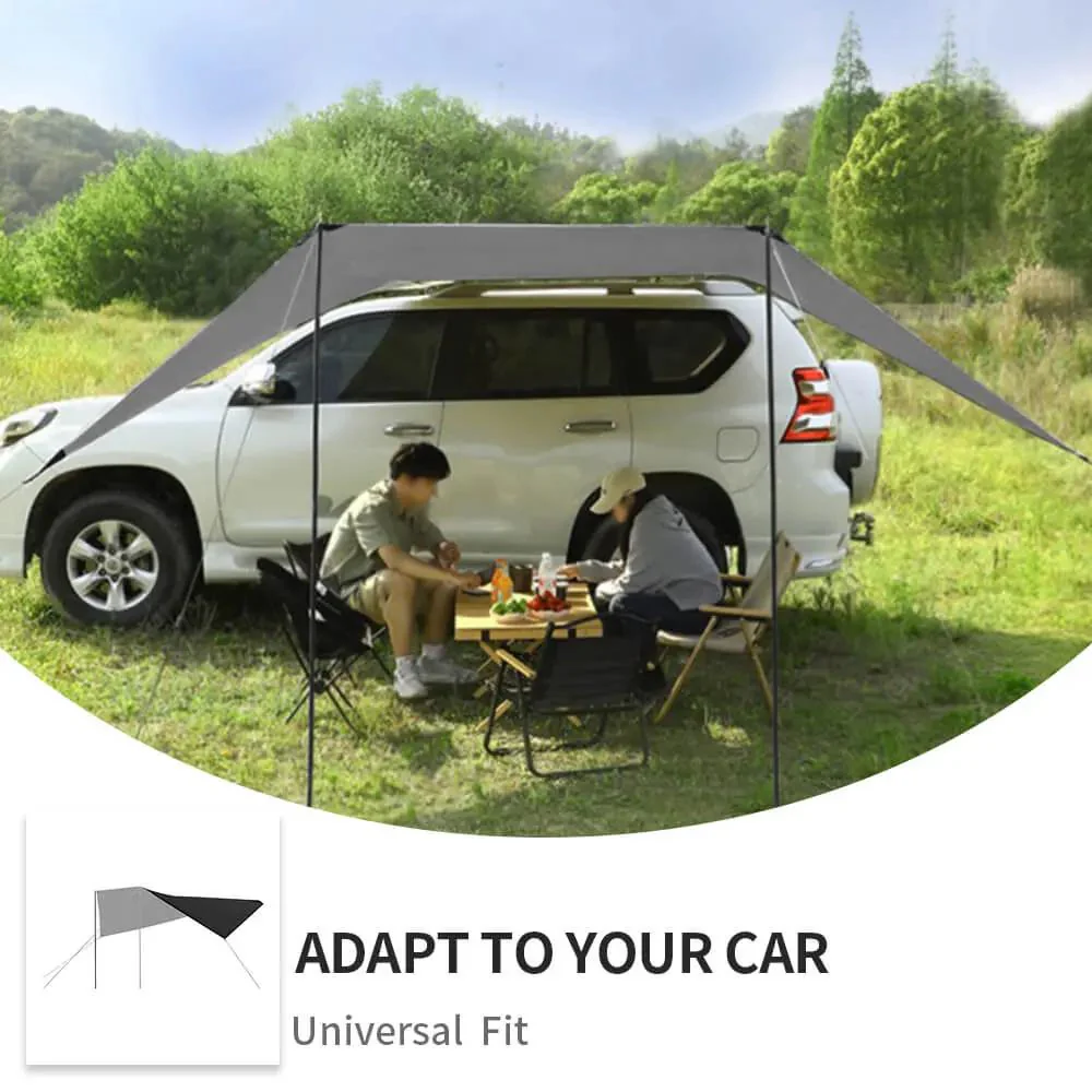 For Universal Car Awning Camping SUV Sun Shelter Waterproof Universal Tent Canopy Anti-Uv - Image 6