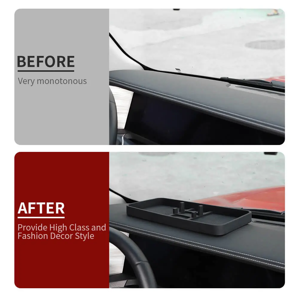 For Universal Car Center Console Dash Phone Holder Storage Box - Image 2