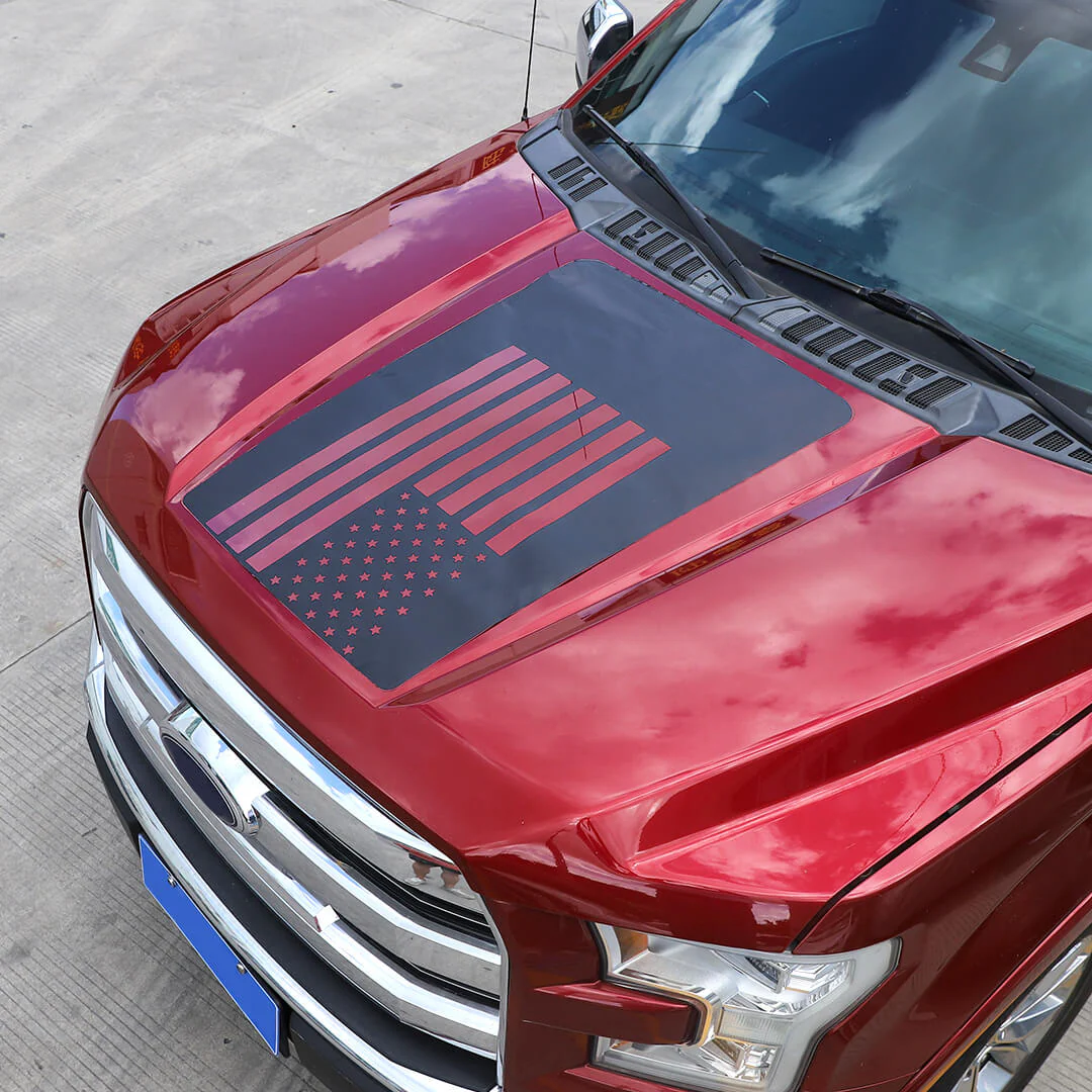 For Universal Car Exterior Front Engine Hood Decal Sticker Trim Cover - Image 4