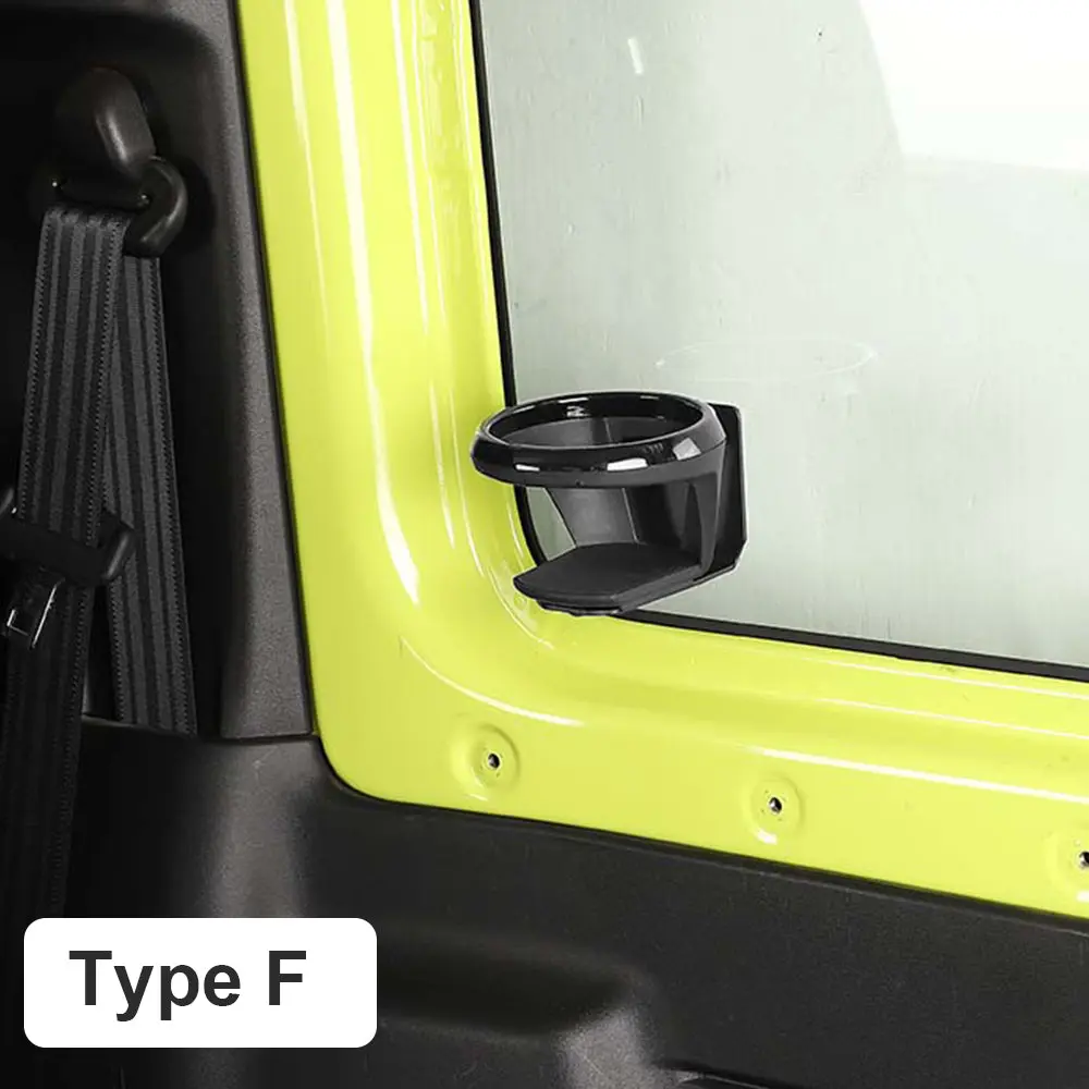 For Universal Car Multi-functional Practical Water Cup Holder Black - Image 6