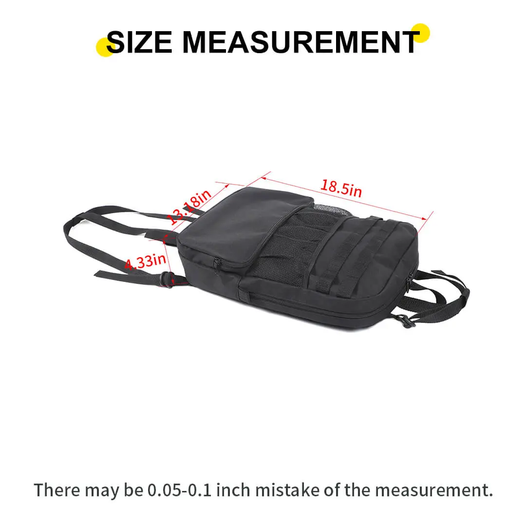 For Universal Car Rear Seat Back Organizer Storage Bag Accessories - Image 10