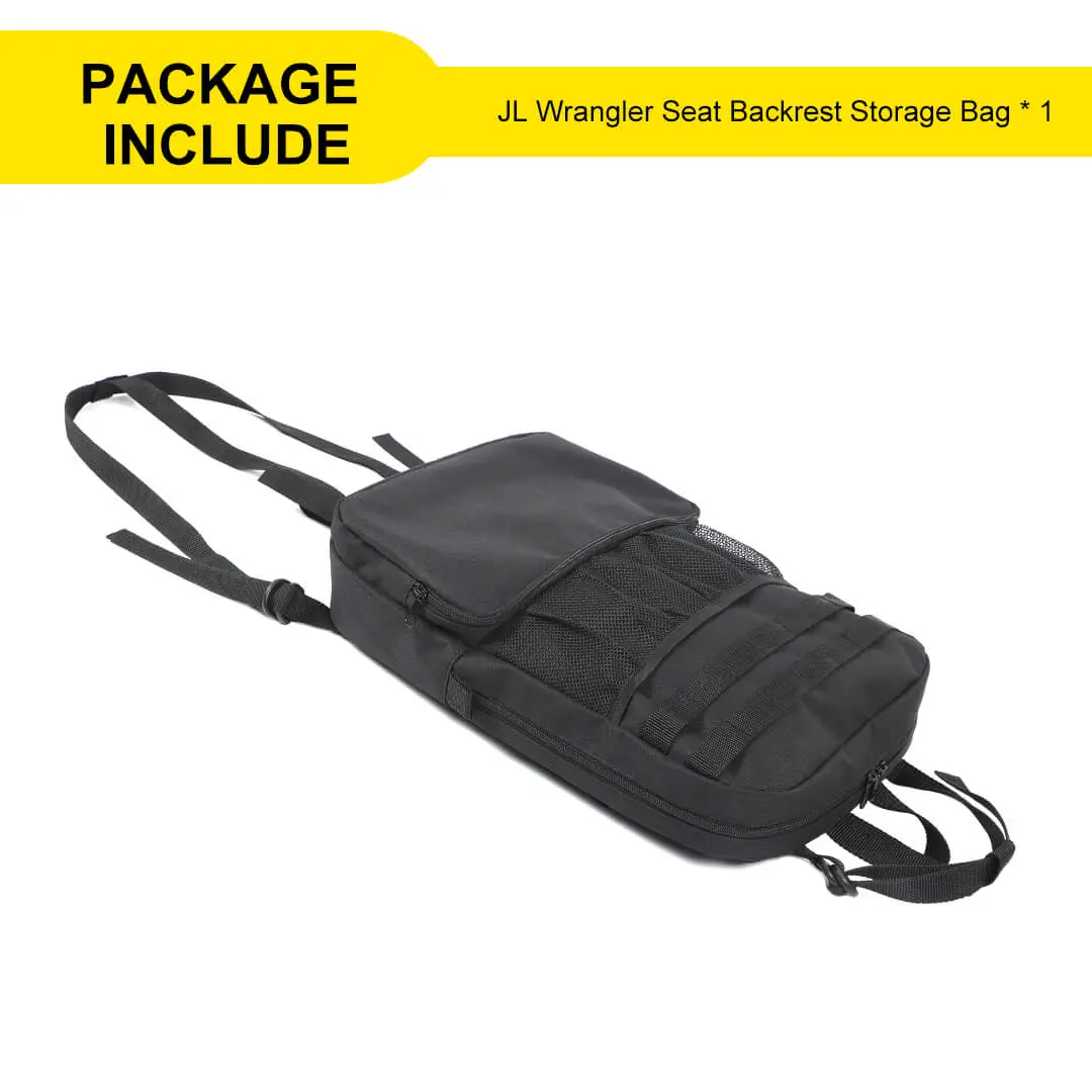 For Universal Car Rear Seat Back Organizer Storage Bag Accessories - Image 11